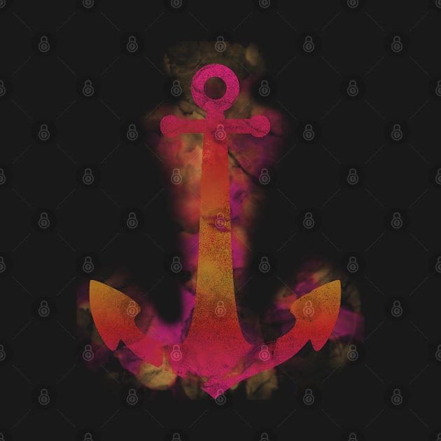 Anchored (Pink) by Not Meow Designs 