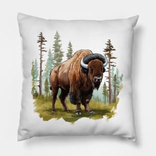 American Bison Pillow