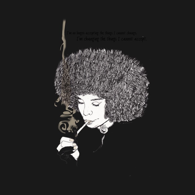 Angela Davis by Keithhenrybrown