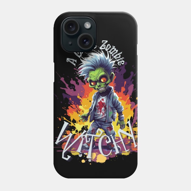 A Little Zombie Witchy Phone Case by littlewitchylif