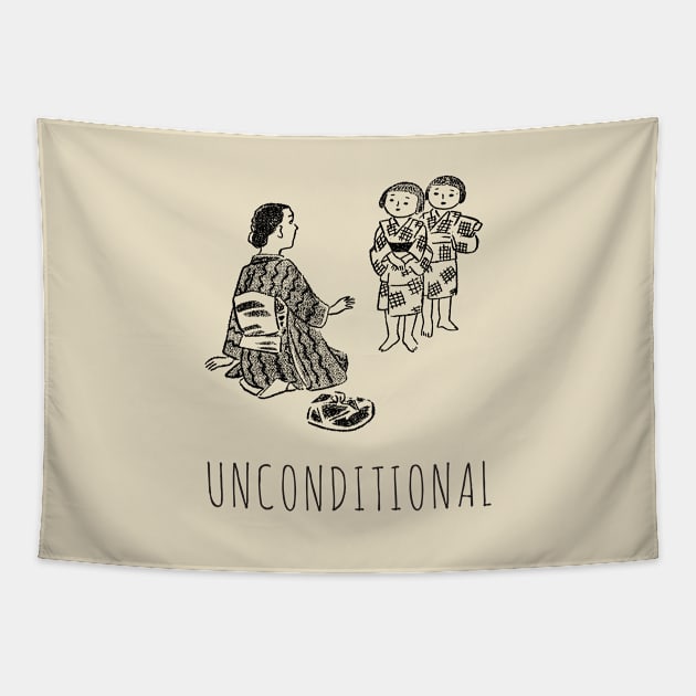 Unconditional Love Tapestry by PopCycle