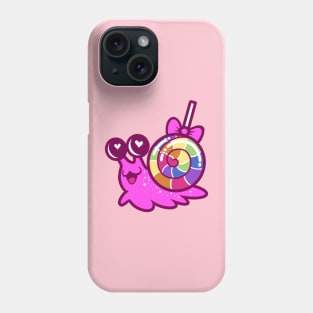 Lollipop Snail Phone Case