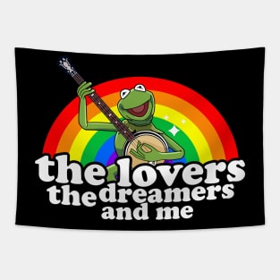 rainbow connection, the lovers the dreamers and me, muppets Tapestry