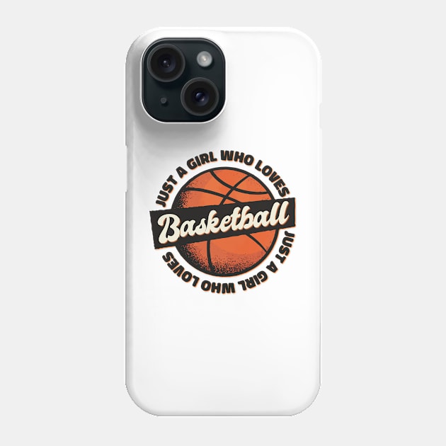 Basketball girl Phone Case by Catfactory