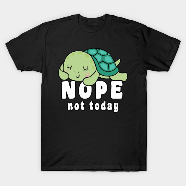 Nope! Turtle Tshirt