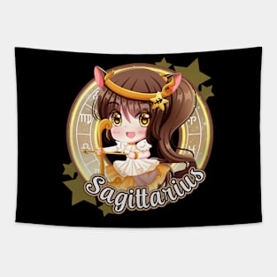 Chibi Sagittarius Tapestry