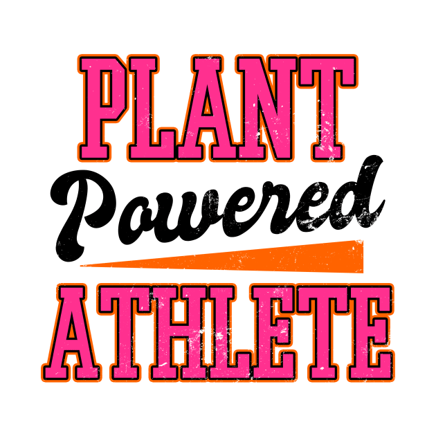 Vegan Athlete Shirt | Plant Powered Workout Gift by Gawkclothing