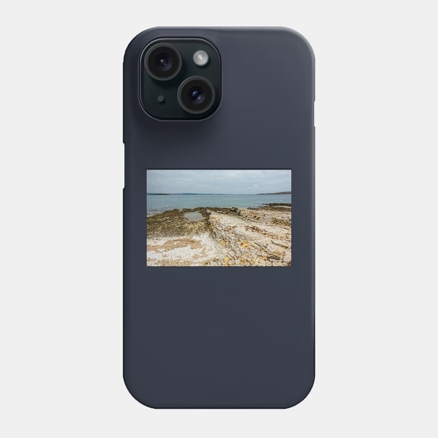 Limestone Coast in Kamenjak Park, Croatia Phone Case by jojobob