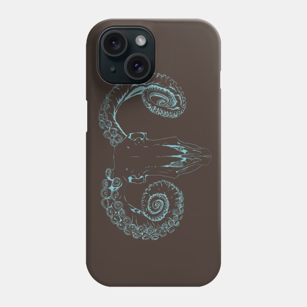 Tentacle Ram Phone Case by RaLiz