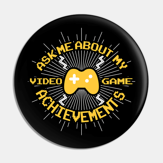 video-game-achievements (yellow) Pin by nektarinchen