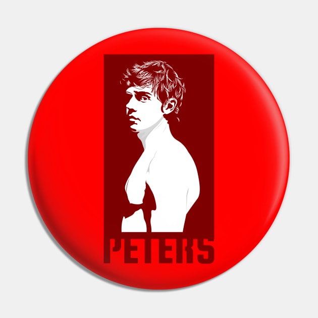 Red Peters Pin by ArtMoore98