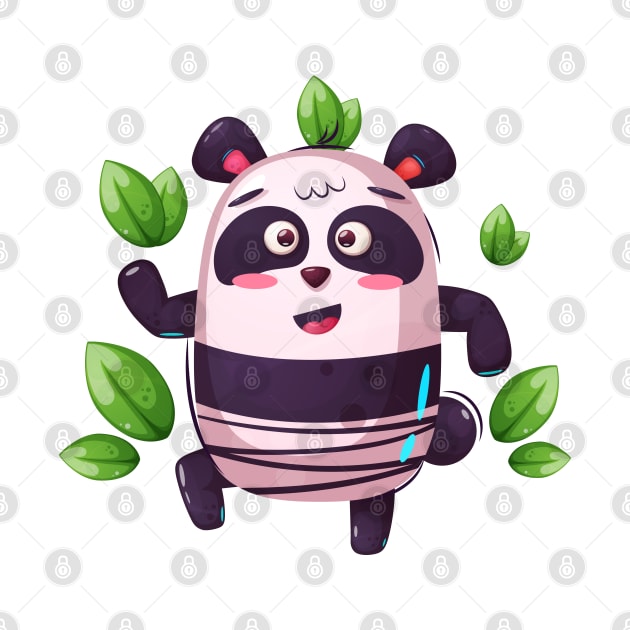 Dancing Panda by P-ashion Tee