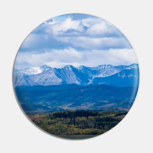 The Rockies of Alberta Pin