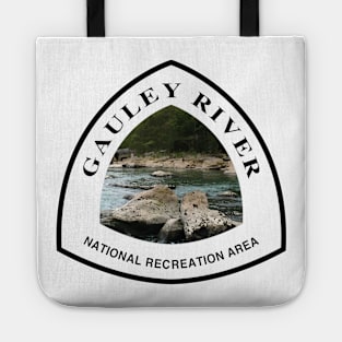 Gauley River National Recreation Area trail marker Tote