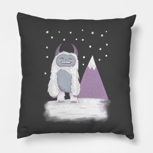 Happy Yeti Pillow