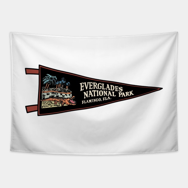 Everglades National Park Pennant Tapestry by zsonn