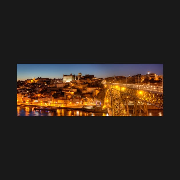 Old town Ribeira at dusk by Kruegerfoto