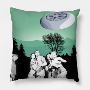 Outerspace - disc #c001 Pillow