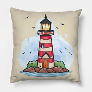 Lighthouse Pillow