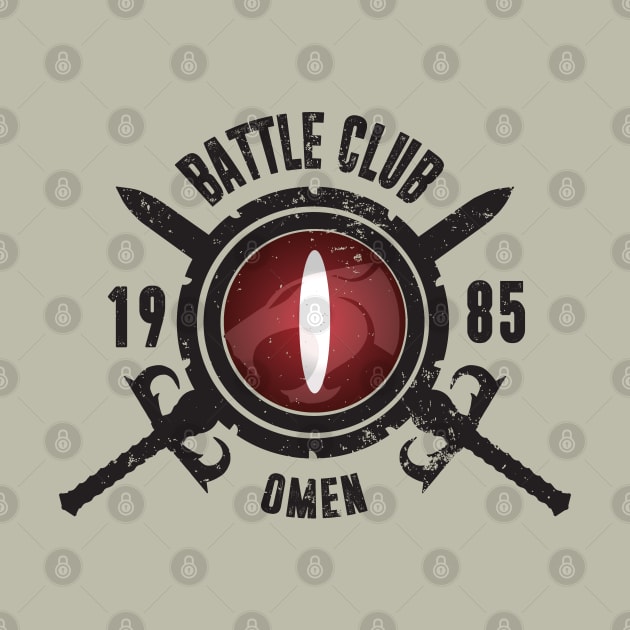 EYE of Thunder - Battle Club 1985 Vintage CREST by SALENTOmadness