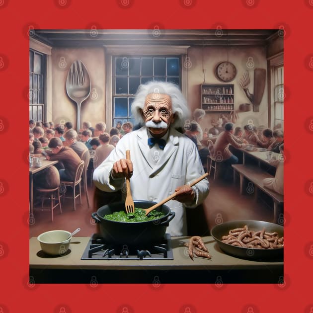 What if Einstein Owned A Soul Food Kitchen? by High Voltage Graphics