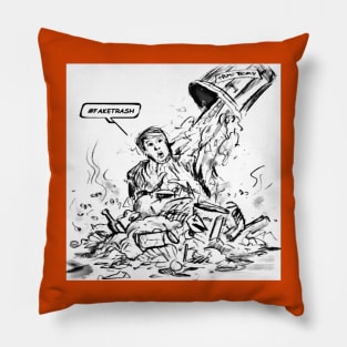 Dump tRump Landfill - Back Pillow