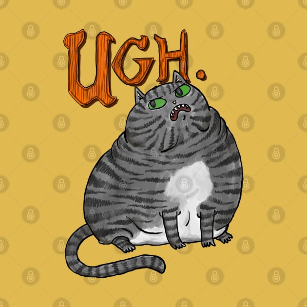 UGH cat by famousdinosaurs