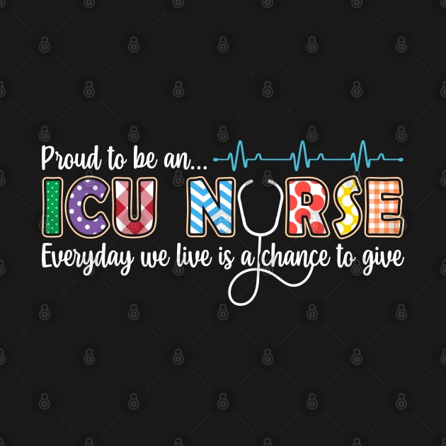 Proud ICU Nurse Quote by White Martian