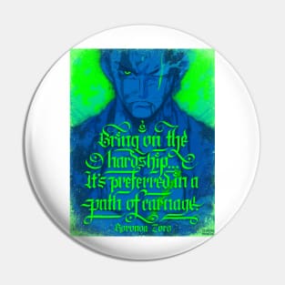 Pirate Hunter - quote Pin