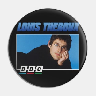 Louis Theroux 90s Blue Pin