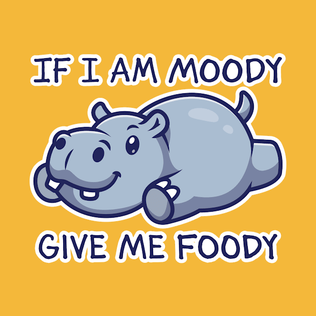 Moody Foody Hippo by Garden Avenue Designs