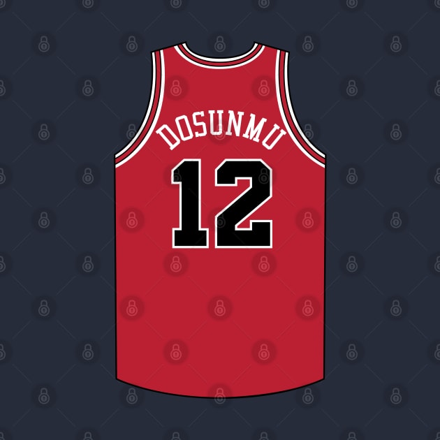 Ayo Dosunmu Chicago Jersey Qiangy by qiangdade