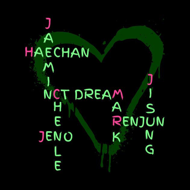 NCT DREAM Crossword by wennstore