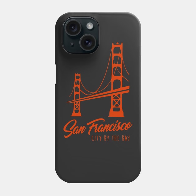 City By The Bay Phone Case by OrangeCup