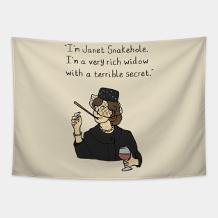 Janet Snakehole Tapestry