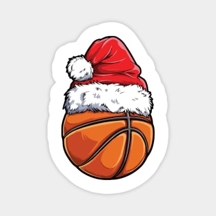 Basket Ball Santa Magnet
