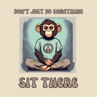 Monkey Meditation T-Shirt