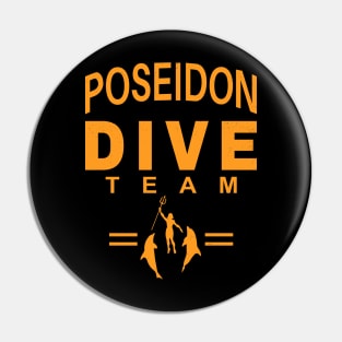 Poseidon Dive Team Pin