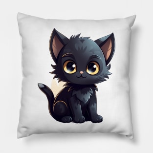 Black Panther Kitty Pillow