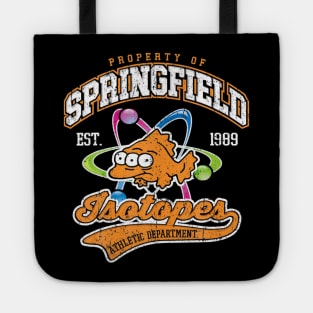 Vintage Property Of Springfield Isotopes Tote