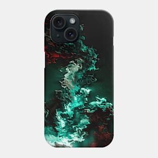 Green flames Phone Case