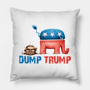 DUMP TRUMP Pillow