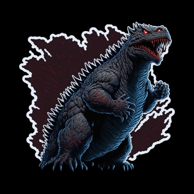 godzilla by Rizstor