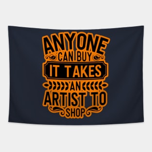 black friday, orange and black friday Tapestry