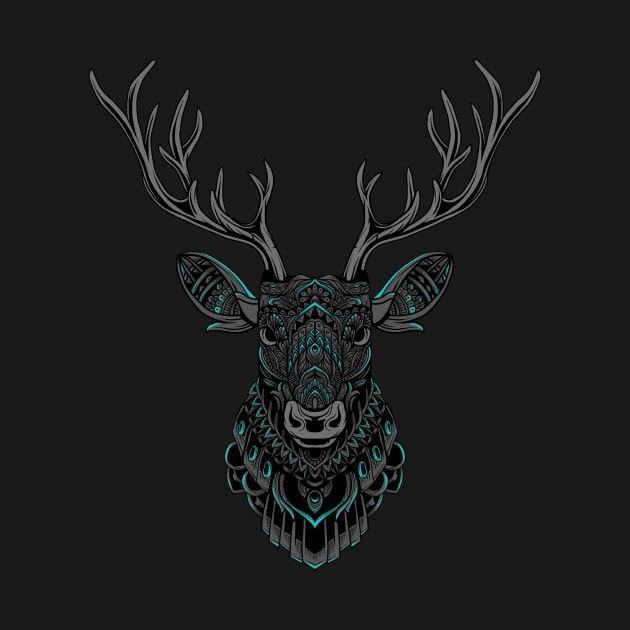 the Deer by prastika