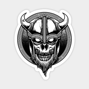 Viking Skull Magnet