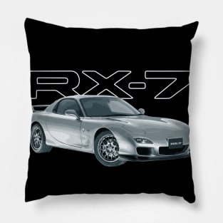 tiitanium gray fd rx-7 spirit r Pillow