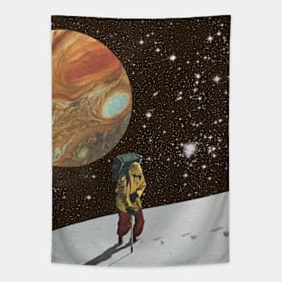 Hiking on the Moon Tapestry