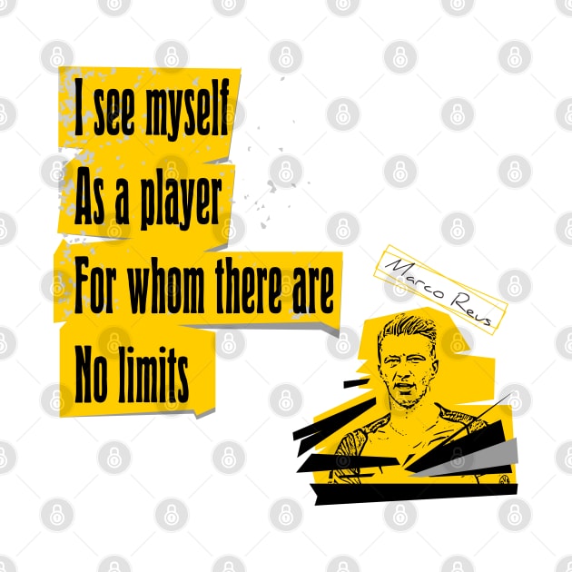 I see myself as a player, Quote football player by Aloenalone