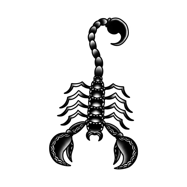 HomeSchoolTattoo Scorpion by HomeSchoolTattoo